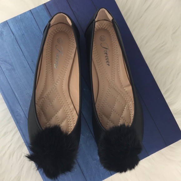 POM POM CLOSED TOE BALLET FLAT - Picture 6 of 6